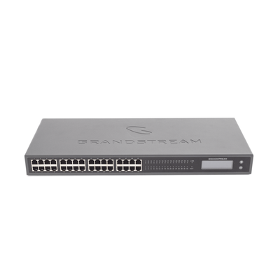 Adaptador VoIP GrandStream de 32 FXS 2 puertos telco 50 pins p/montaje en rack - Imagen 1