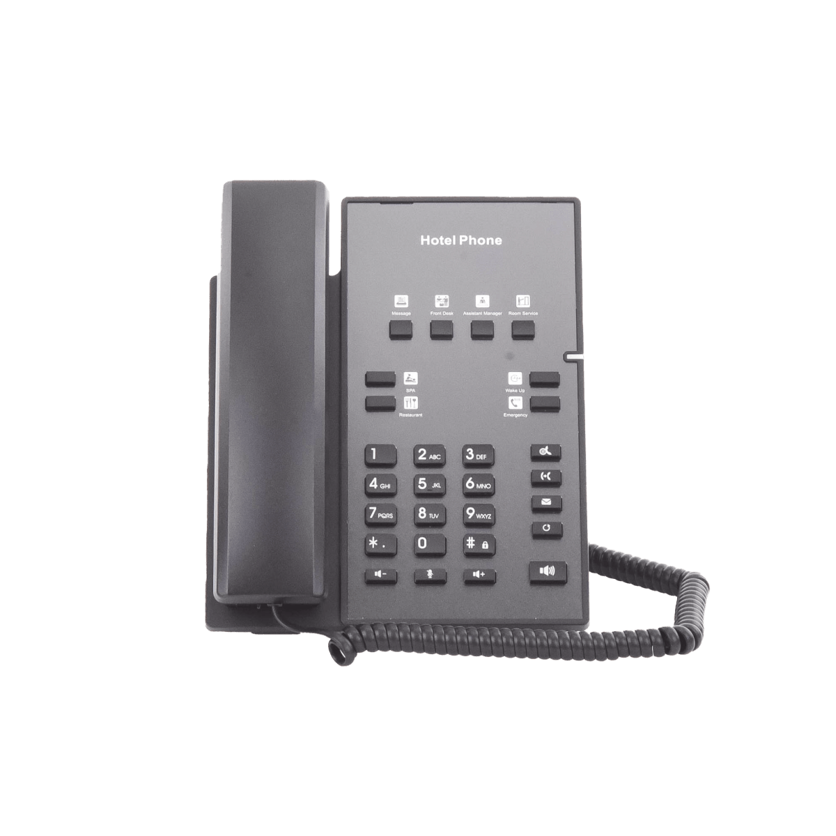 VoIP Telefonia IP VideoconferenciaFANVILH1Teléfono IP Hotelería 8 Teclas Programables Plantilla Personalizable PoE FANVIL H1 - SILYMX