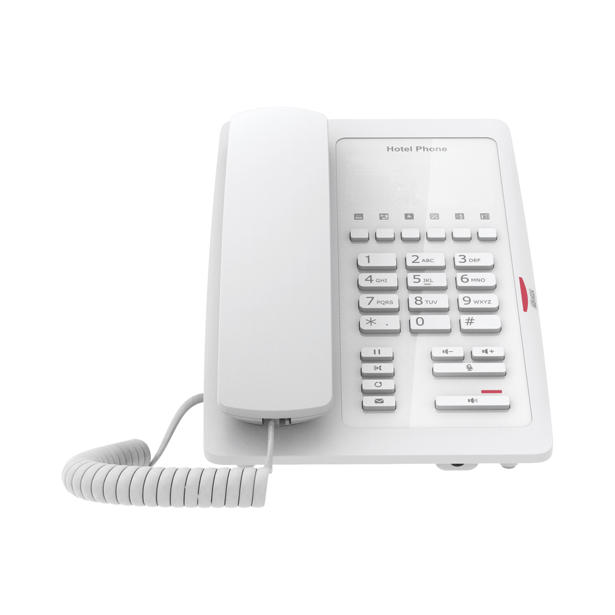 VoIP Telefonia IP VideoconferenciaFANVILH3WWTeléfono IP WiFi Hotelería 6 Teclas Hotline Plantilla Personalizable PoE Fanvil H3WW - SILYMX