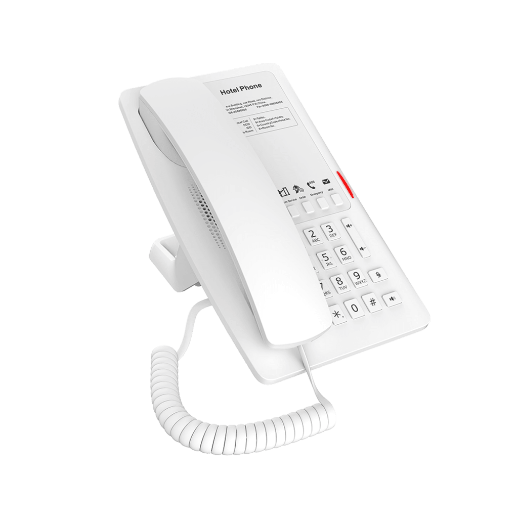Teléfonos IPFANVILH4WTeléfono IP Hotelería 5 Teclas Hotline USB - A PoE Plantilla Personalizable Fanvil H4W - SILYMX