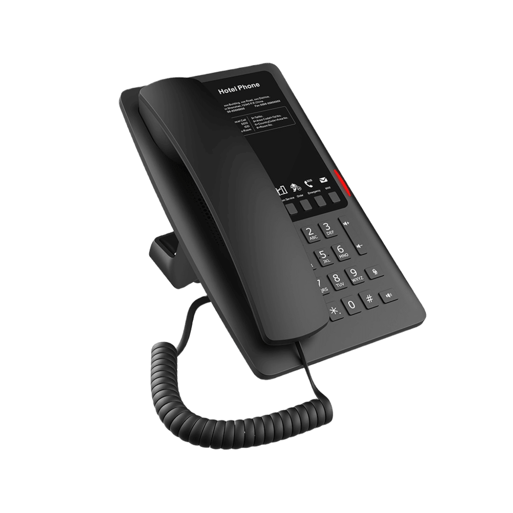 VoIP Telefonia IP VideoconferenciaFANVILH4WBTeléfono IP Wi - Fi Hotelería 5 Teclas Hotline USB - A PoE Fanvil H4WB - SILYMX