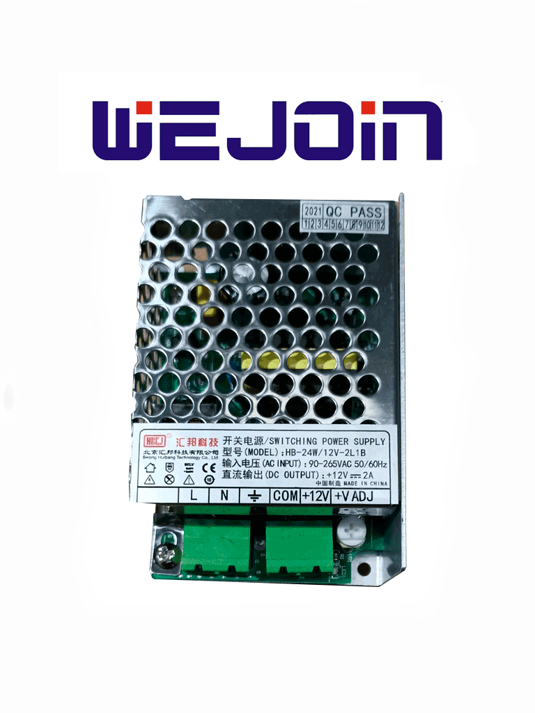 WEJOIN WJBPS02 - FUENTE DE VOLTAJE PARA ALIMENTACION DE LEDS EN BARRERA VEHICULAR - Imagen 1