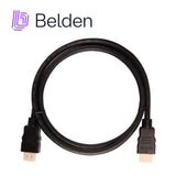 Cable HDMI y ConectoresBELDENHDE001MBCable HDMI 1m (3ft) Alta Velocidad 4K Ethernet Belden HDE001MB - SILYMX