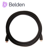 Cable HDMI y ConectoresBELDENHDE010MBCable HDMI 2.0 10m (33ft) 4K 60Hz Alta Velocidad Ethernet Negro Belden HDE010MB - SILYMX