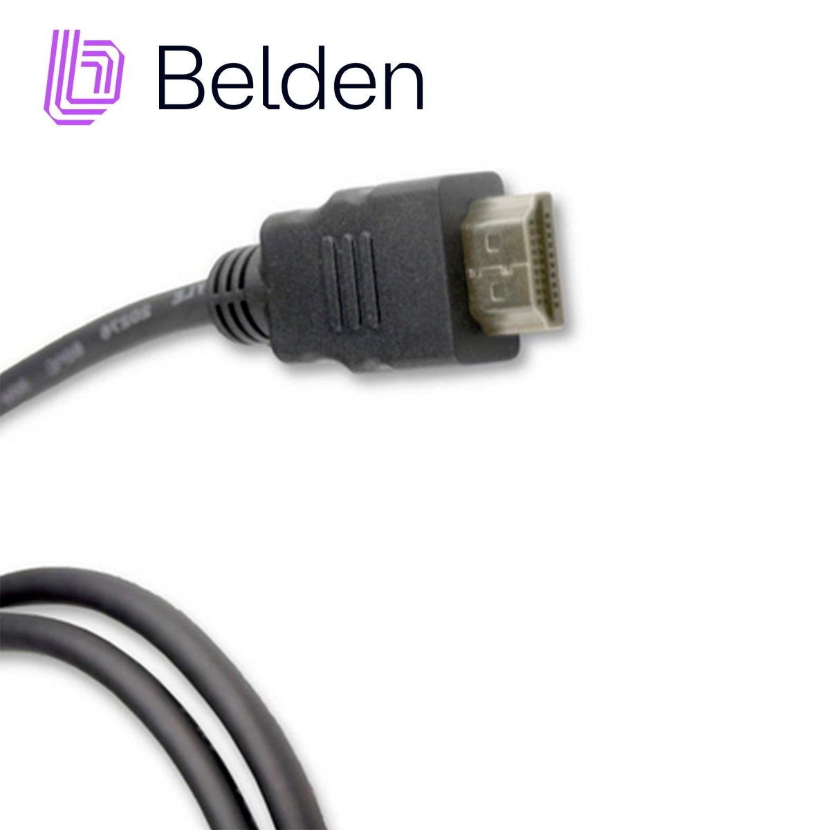 Cable HDMI y ConectoresBELDENHDE010MBCable HDMI 2.0 10m (33ft) 4K 60Hz Alta Velocidad Ethernet Negro Belden HDE010MB - SILYMX