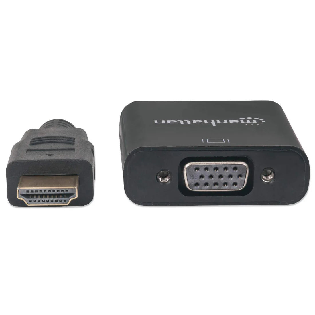 Conversor HDMI macho a VGA hembra puerto de alimentación USB Micro-B opcional negro 151467 - SILYMX