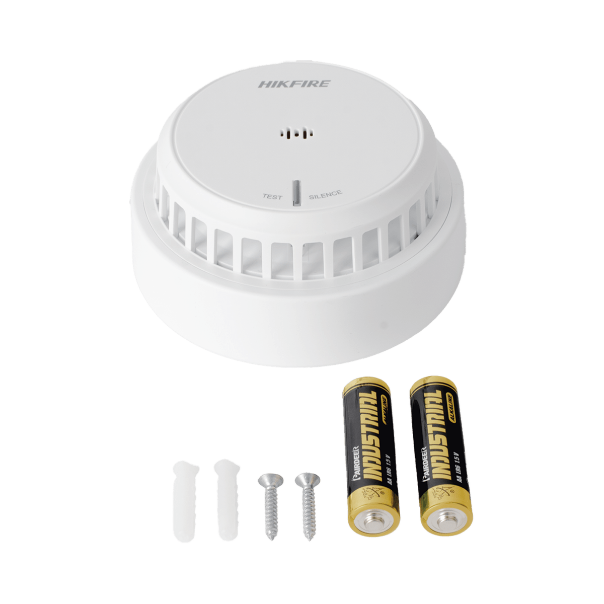 Detección de FuegoHIKVISIONHF-S2EDetector de Humo Óptico Fotoeléctrico 433MHz Alarma 85dB Inalámbrico Hikvision HF - S2E - SILYMX