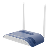 ONU Dual GPON EPON Wi-Fi 2.4GHz 300Mbps SC/APC Gigabit FXS CATV Triple Play V-SOL HG323RG-WT - Imagen 1