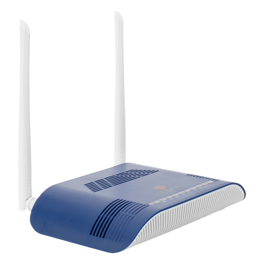 ONU Dual GPON EPON Wi-Fi 2.4GHz 300Mbps SC/APC Gigabit FXS CATV Triple Play V-SOL HG323RG-WT - Imagen 3