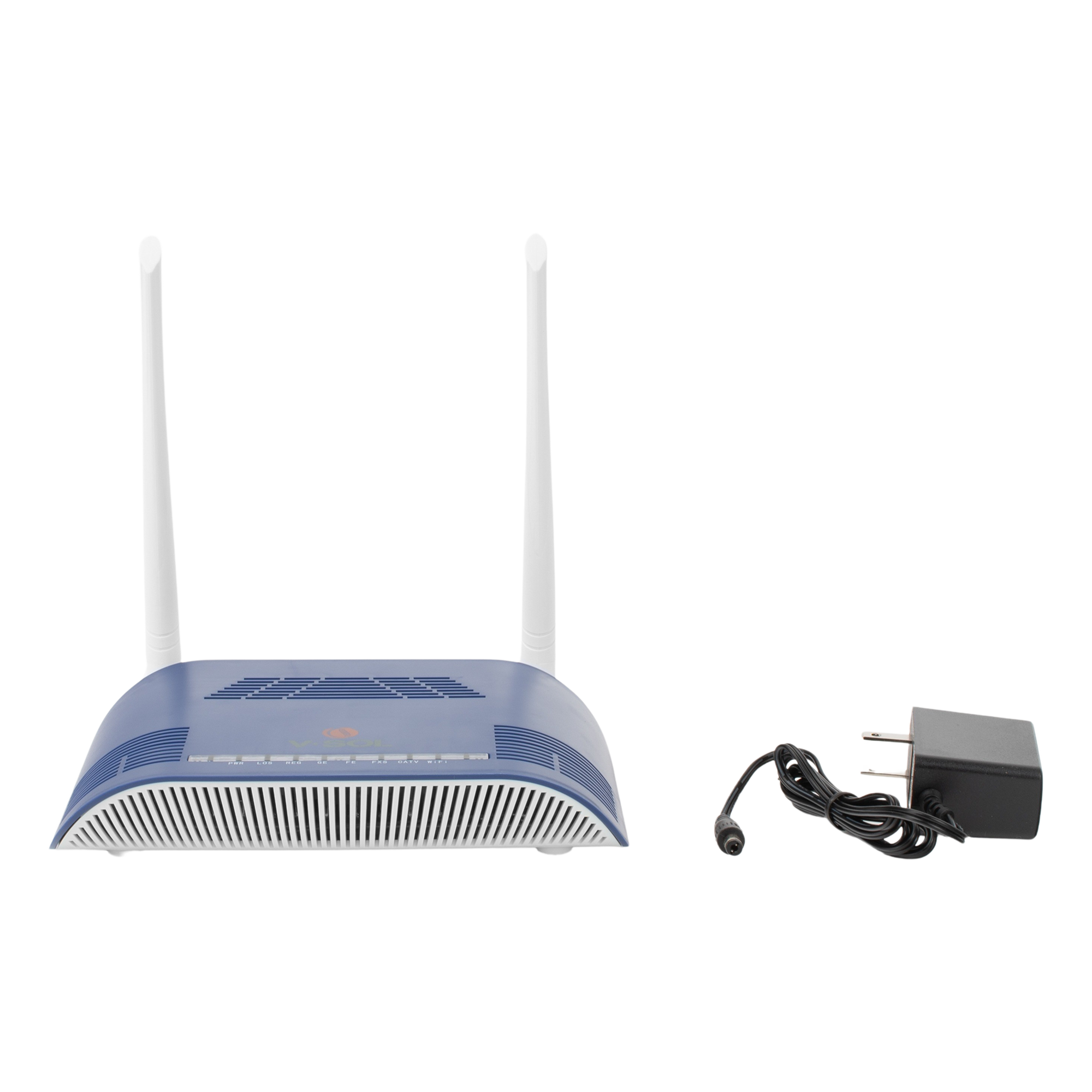 ONU Dual GPON EPON Wi-Fi 2.4GHz 300Mbps SC/APC Gigabit FXS CATV Triple Play V-SOL HG323RG-WT - Imagen 5