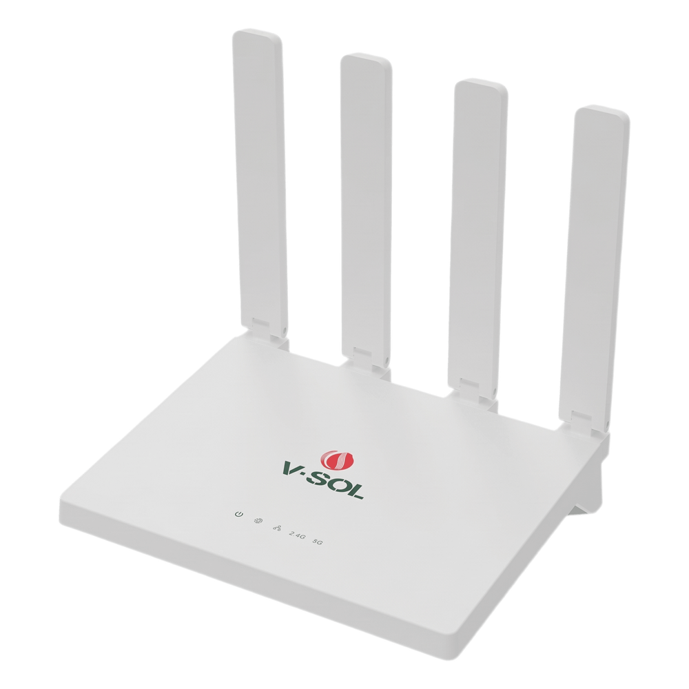 Router Inalámbrico WiFi 6 / 1 Puerto WAN Gigabit / 3 puertos LAN Gigabit/ Soporta MESH con las ONUs WiFi 6 de V-SOL - Imagen 1