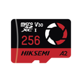 Memoria MicroSD 256GB Clase 10 U3 V30 180MB/s Drones Cámaras 4K HIKSEMI HS-TF-E3/256G