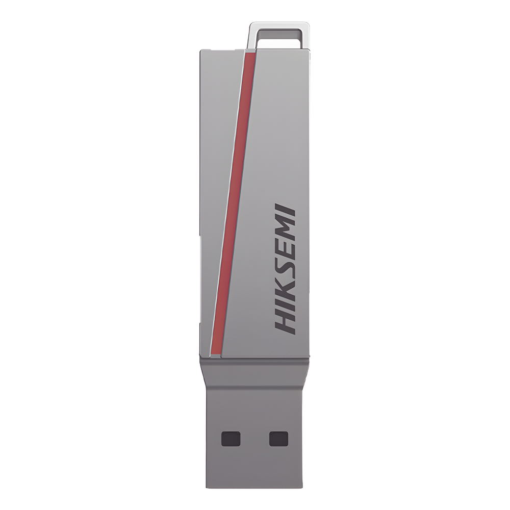 Memoria USB Dual 128GB USB-C y USB-A Lectura 150MB/s Escritura 45MB/s Zinc Retractil HIKSEMI HS-USB-E307C/128G - Imagen 3
