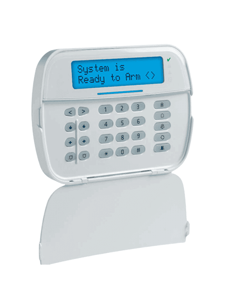 Teclado Cableado LCD Alfanumerico 32 Caracteres Transceptor Integrado 128 Zonas Compatible NEO DSC HS2LCDRF9N - Imagen 2