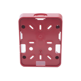Caja para Montaje de Sirena/Estrobo, Color rojo HOCHIKI - Imagen 3