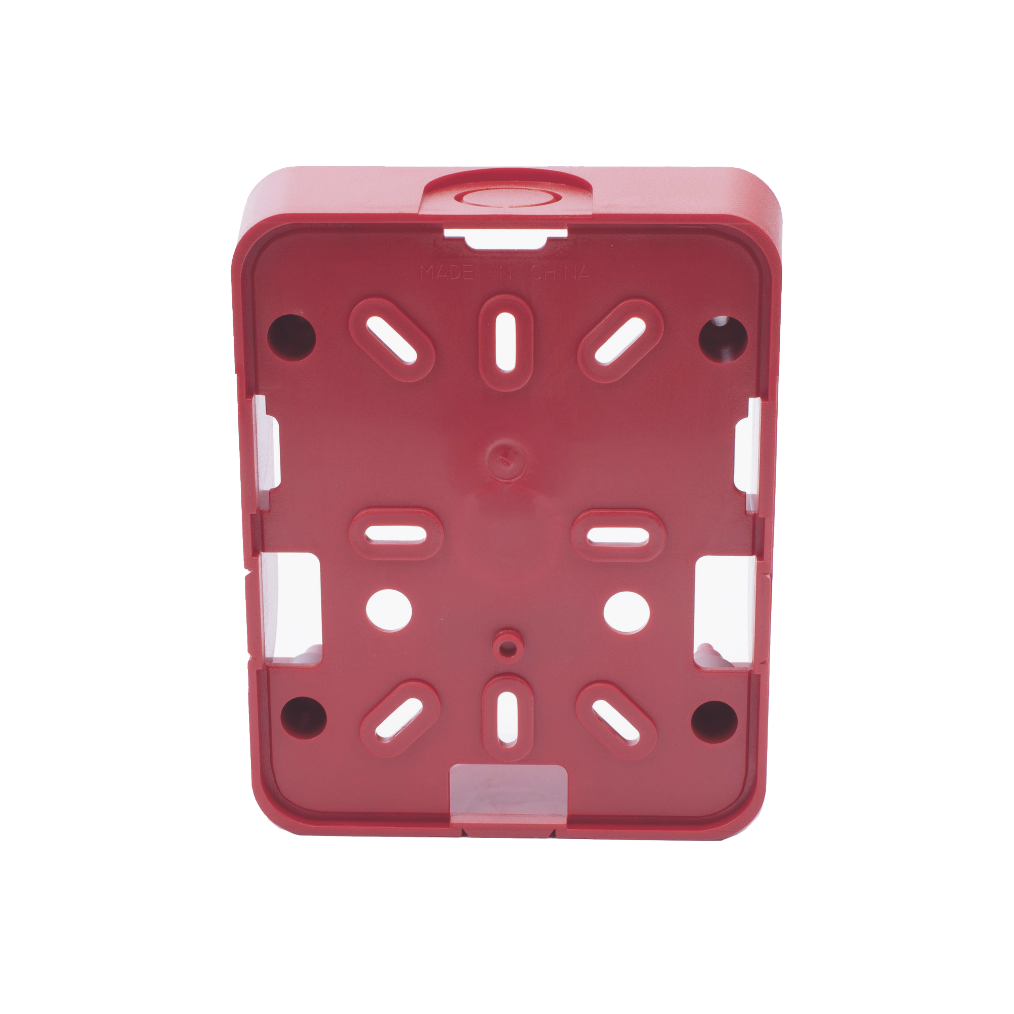 Caja para Montaje de Sirena/Estrobo, Color rojo HOCHIKI - Imagen 3