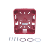 Caja para Montaje de Sirena/Estrobo, Color rojo HOCHIKI - Imagen 4