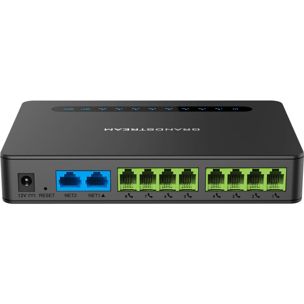 Gateway 8 Puertos FXS (Conectar Teléfono Análogo) con Router NAT Gigabit / 2 Perfiles SIP / Cifrado AES / Conferencia de Voz 3 Participantes / Calidad de Voz HD / Fax T.38 / 2 Puertos Gigabit / Aprovisionamiento Automatizado TR069 GRANDSTREAM - Imagen 2