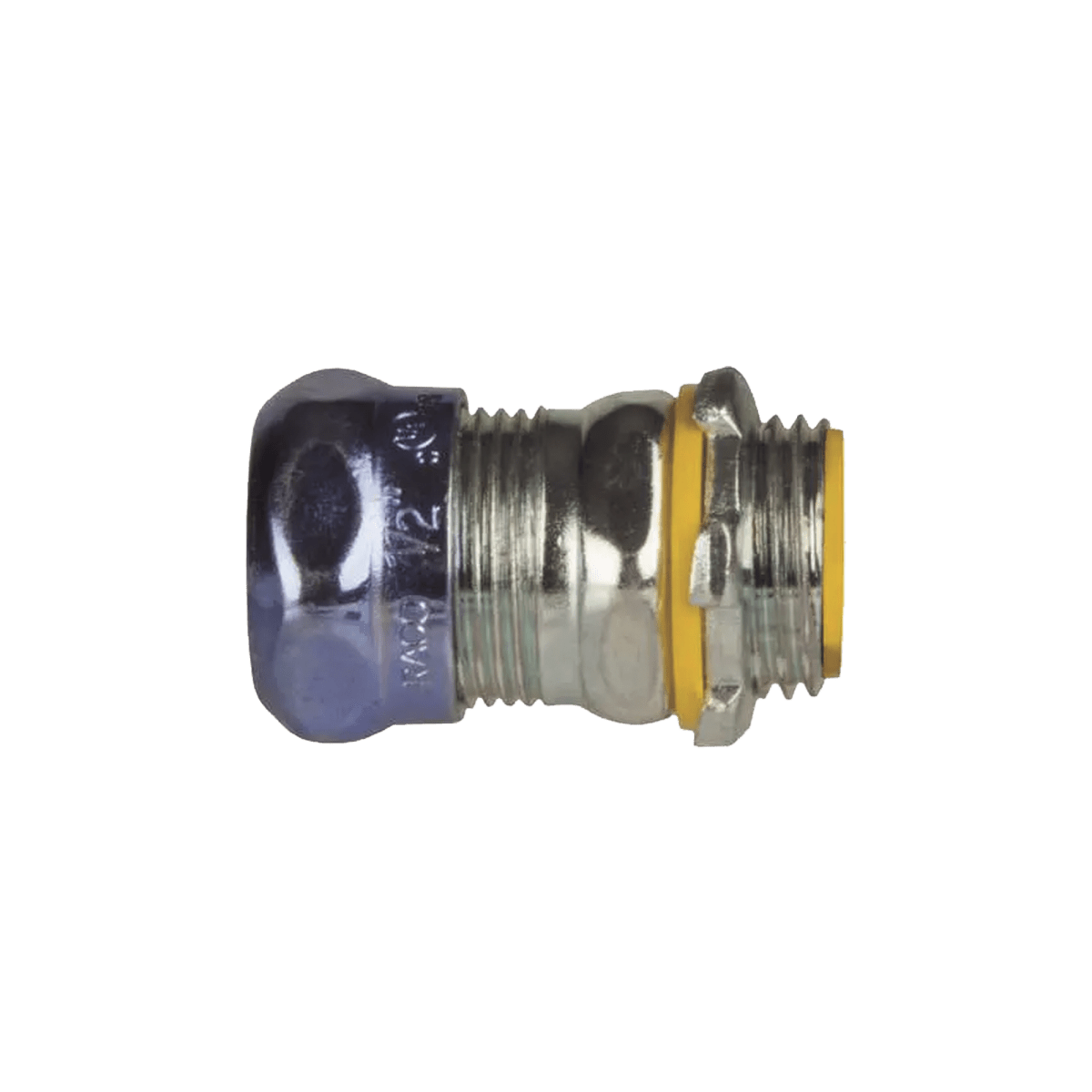 Tuberia Metalica CONDUITHUBBELLHUB-2916RTConector de Compresión Impermeable 1 1/2" Acero Galvanizado Pared Delgada HUBBELL HUB - 2916RT - SILYMX