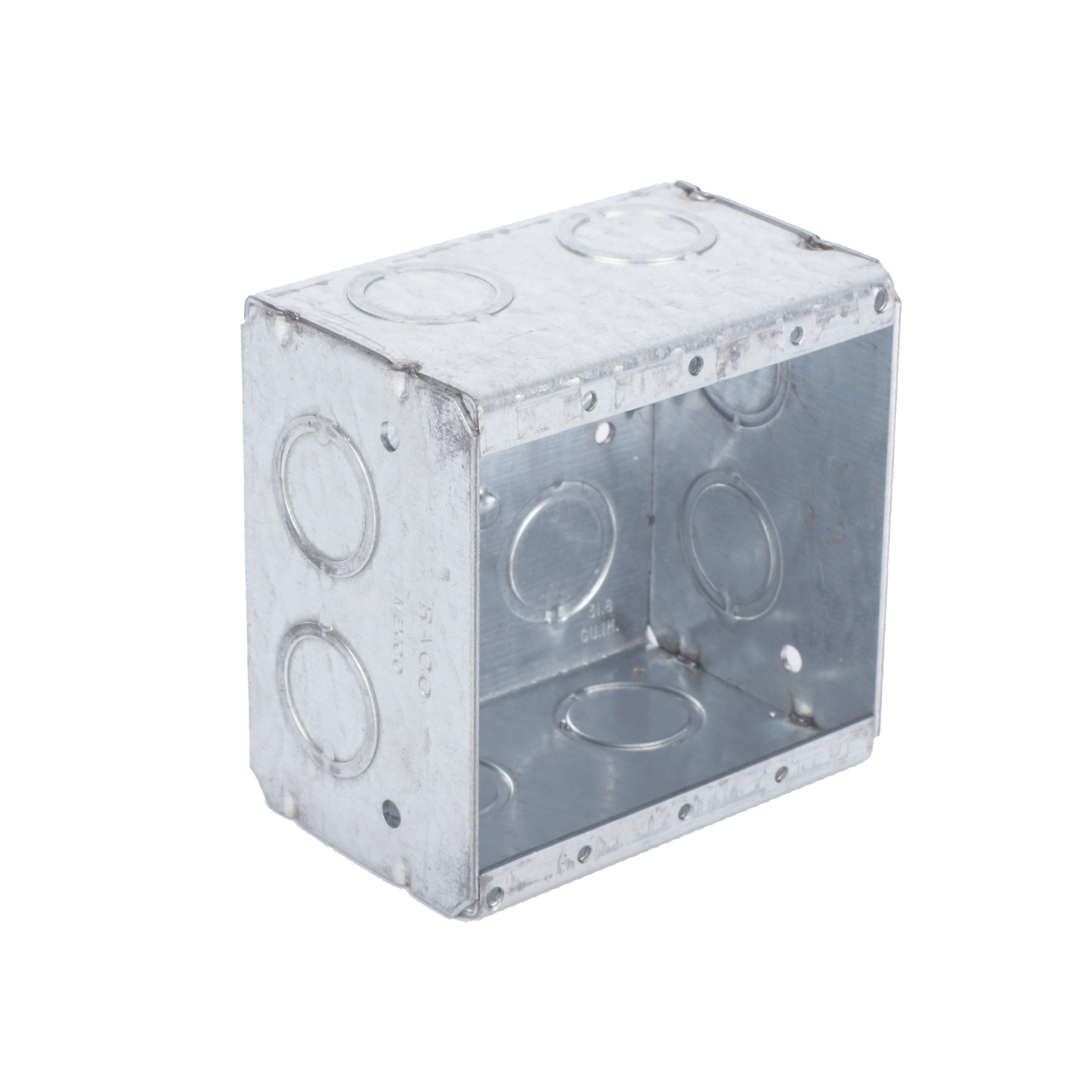 Caja Multigang de 2 Gangs/ Profundidad de 2-1/2"/ 12 TKO (1/2" y 3/4"). RACO - Imagen 2