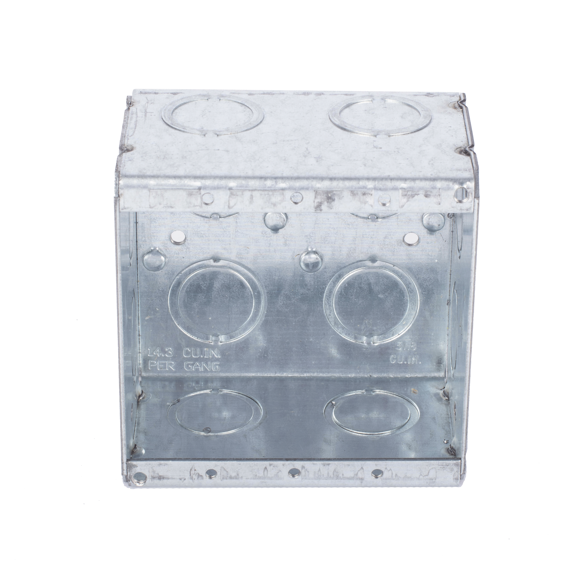 Caja Multigang de 2 Gangs/ Profundidad de 2-1/2"/ 12 TKO (1/2" y 3/4"). RACO - Imagen 4