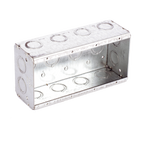 Caja Multigang de 4 Gangs,/ Profundidad de 2-1/2"/ 20 TKO (1/2"- 3/4"). RACO - Imagen 1