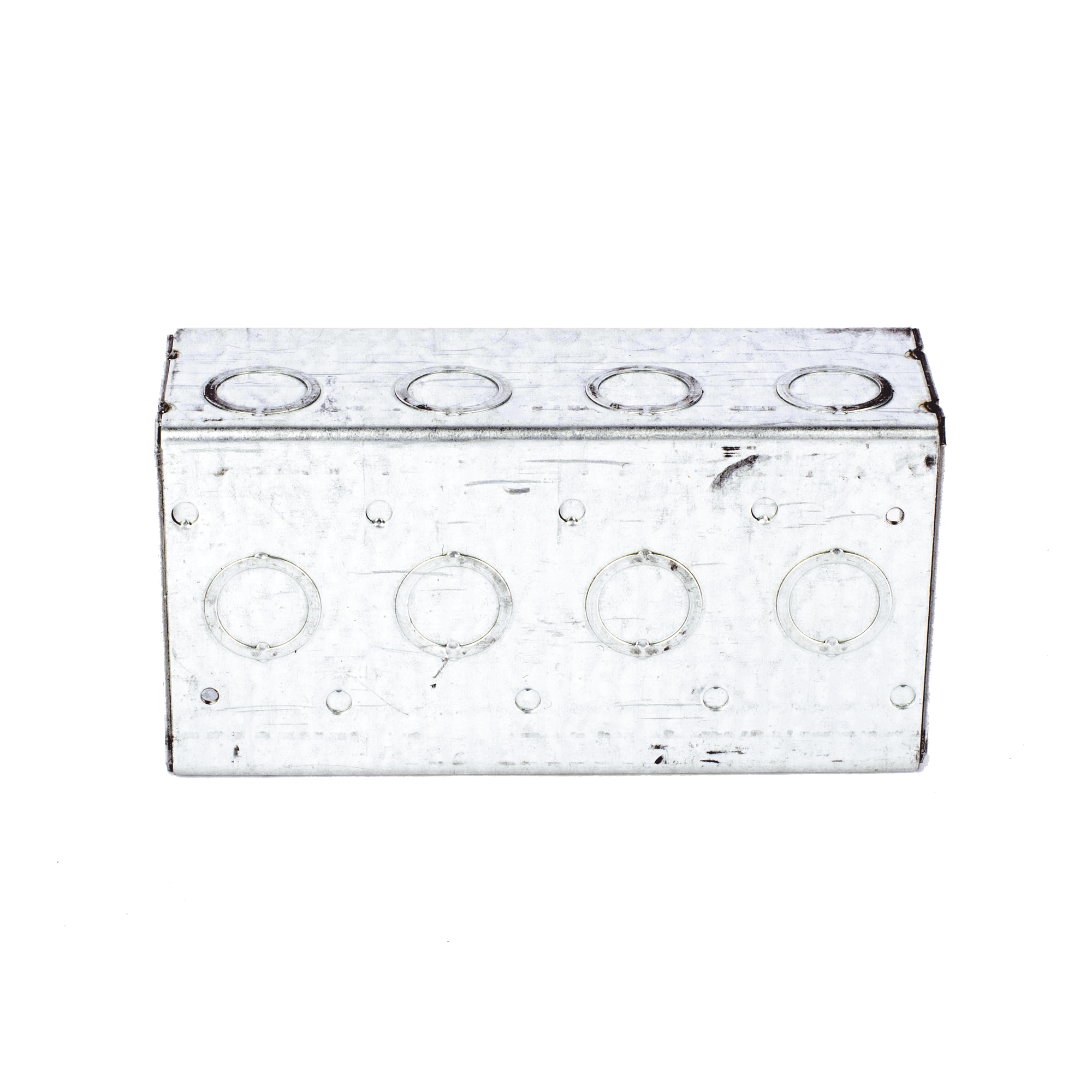 Caja Multigang de 4 Gangs,/ Profundidad de 2-1/2"/ 20 TKO (1/2"- 3/4"). RACO - Imagen 2