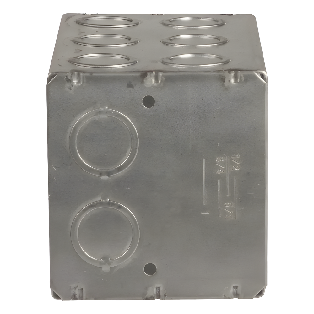 Caja Multigang de 3 Gangs/ Profundidad de 3-1/2 Pulgadas (8.89 cm)/ 19 Entradas de 1/2 - 3/4 Pulgadas (1.27 - 1.91 cm) RACO - Imagen 1