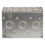 Caja Multigang de 3 Gangs/ Profundidad de 3-1/2 Pulgadas (8.89 cm)/ 19 Entradas de 1/2 - 3/4 Pulgadas (1.27 - 1.91 cm) RACO - Imagen 2