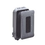 Cubierta Impermeable/ 1 Unidad/ Horizontal-Vertical/ Servicio Pesado/ Expandible/ Color Gris HUBBELL HUB-ML500G - Imagen 1