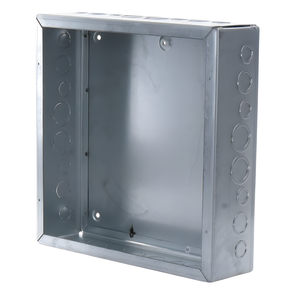 Caja Extra Grande 15"x15"x 4"/ Profundidad 4"/Entradas Laterales - Finales 4 Entradas de 1/2"- 3/4", 2 Entradas de 3/4" - 1" y 2 Entradas de 1"- 1 1/4"/ Incluye tapa / Incluye tapa. RACO - Imagen 4