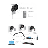 Altavoz IP para Señalización, 15 W Potencia con luz LED Rojo Alta Intensidad, PoE+ 802.3at, NEMA 4X uso en Interior-Exterior, 112 dB a 10 pies (3 m) FEDERAL SIGNAL INDUSTRIAL - Imagen 1