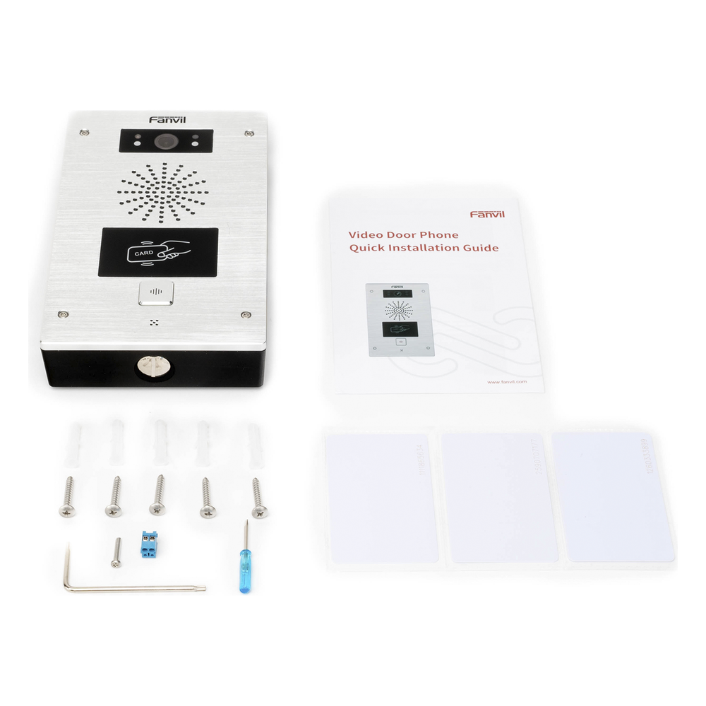 Video Portero IP Exterior Resistente Al Vandálico 2 Líneas SIP Lector RFID ONVIF PoE i32V FANVIL - Imagen 5