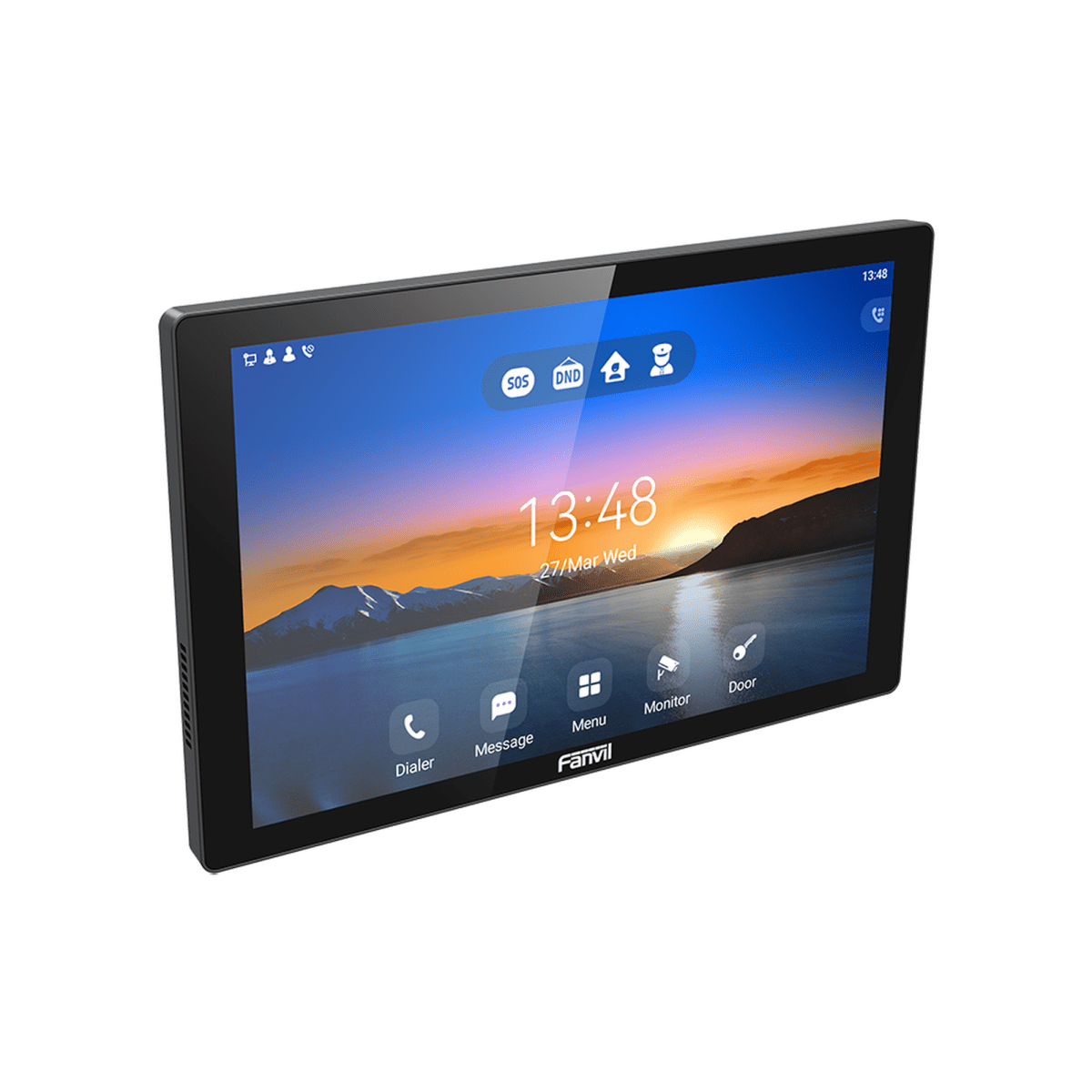 Videoporteros IPFANVILI507WMonitor Audio/Video IP/SIP Interior Wi - Fi Pantalla Táctil 10.1" Apertura Remota Fanvil I507W - SILYMX