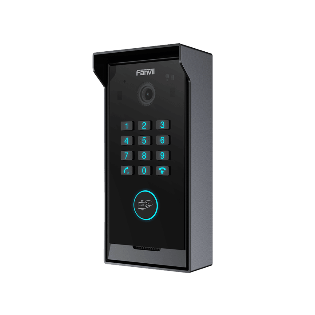 VoIP Telefonia IP VideoconferenciaFANVILI60KVideoportero IP SIP Camara HD IP65 Teclado RFID BLE ONVIF App Fanvil I60K - SILYMX
