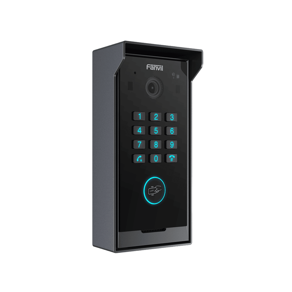 VoIP Telefonia IP VideoconferenciaFANVILI60KVideoportero IP SIP Camara HD IP65 Teclado RFID BLE ONVIF App Fanvil I60K - SILYMX