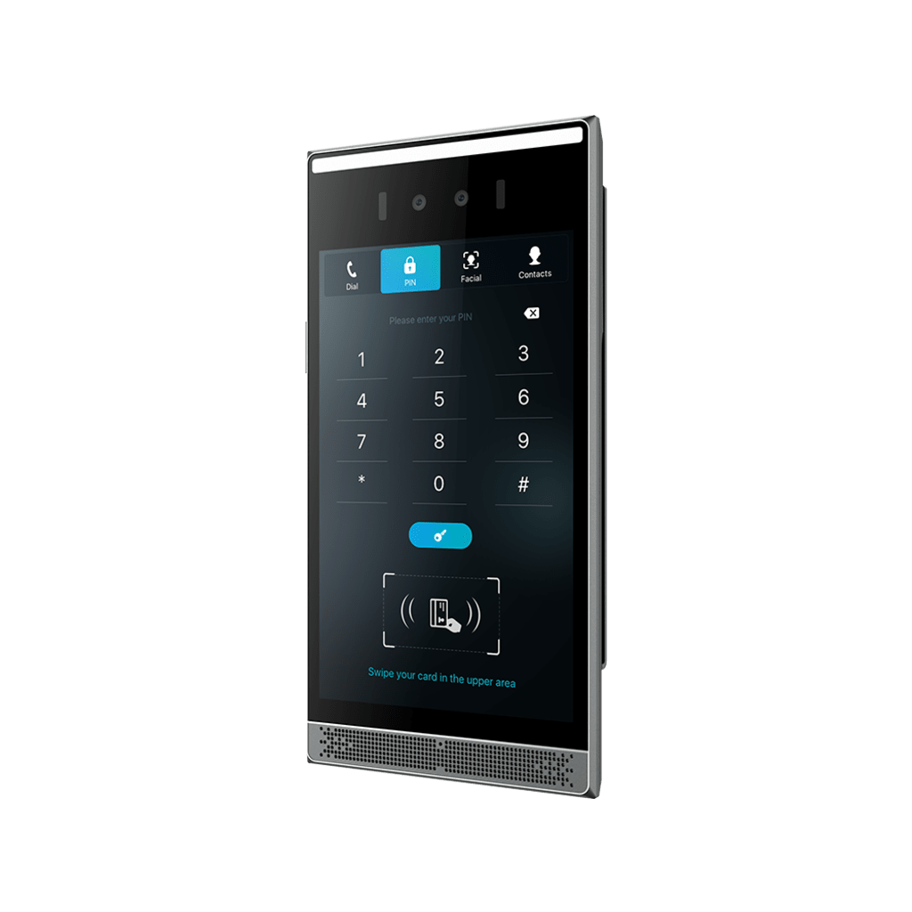 VoIP Telefonia IP VideoconferenciaFANVILI68Videoportero IP SIP Reconocimiento Facial 8" IPS 10,000 Rostros IP66 PoE Fanvil I68 - SILYMX