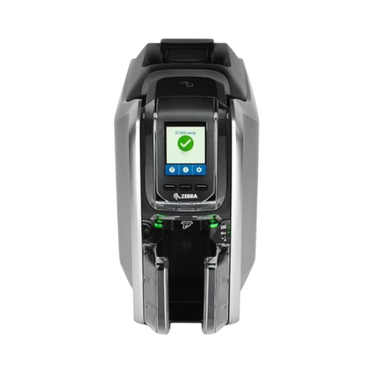 Impresora de Credenciales Zebra ZC300 – Doble Cara – 300 dpi – USB / Ethernet Incluye 200 Credenciales