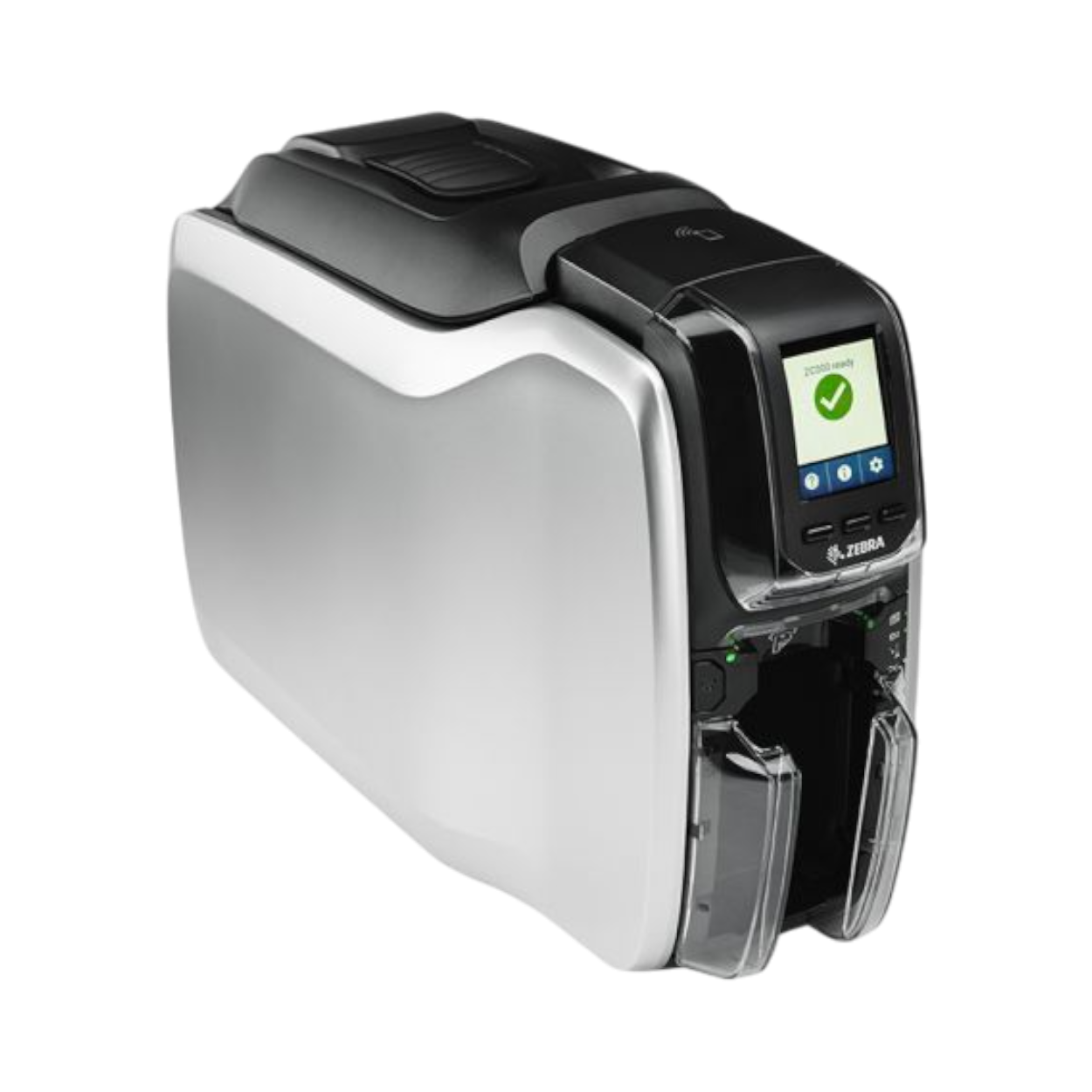 Impresora de Credenciales Zebra ZC300 – Doble Cara – 300 dpi – USB / Ethernet Incluye 200 Credenciales