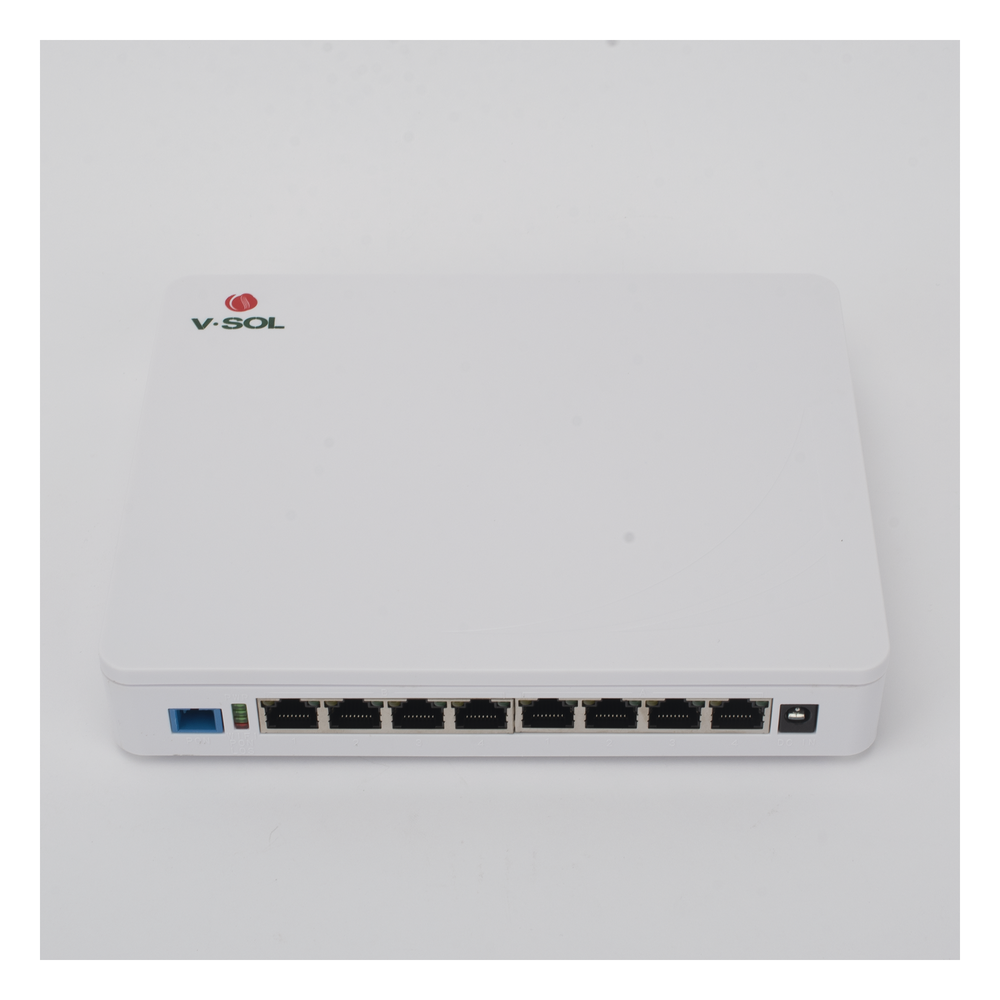 ONU Dual EPON/GPON 8 Puertos PoE 802.3at Gigabit Wi-Fi Doble banda 2.4 y 5 GHz 1 Puerto SC/UPC V-SOL ICT3310DPS-8G2NAC - Imagen 3