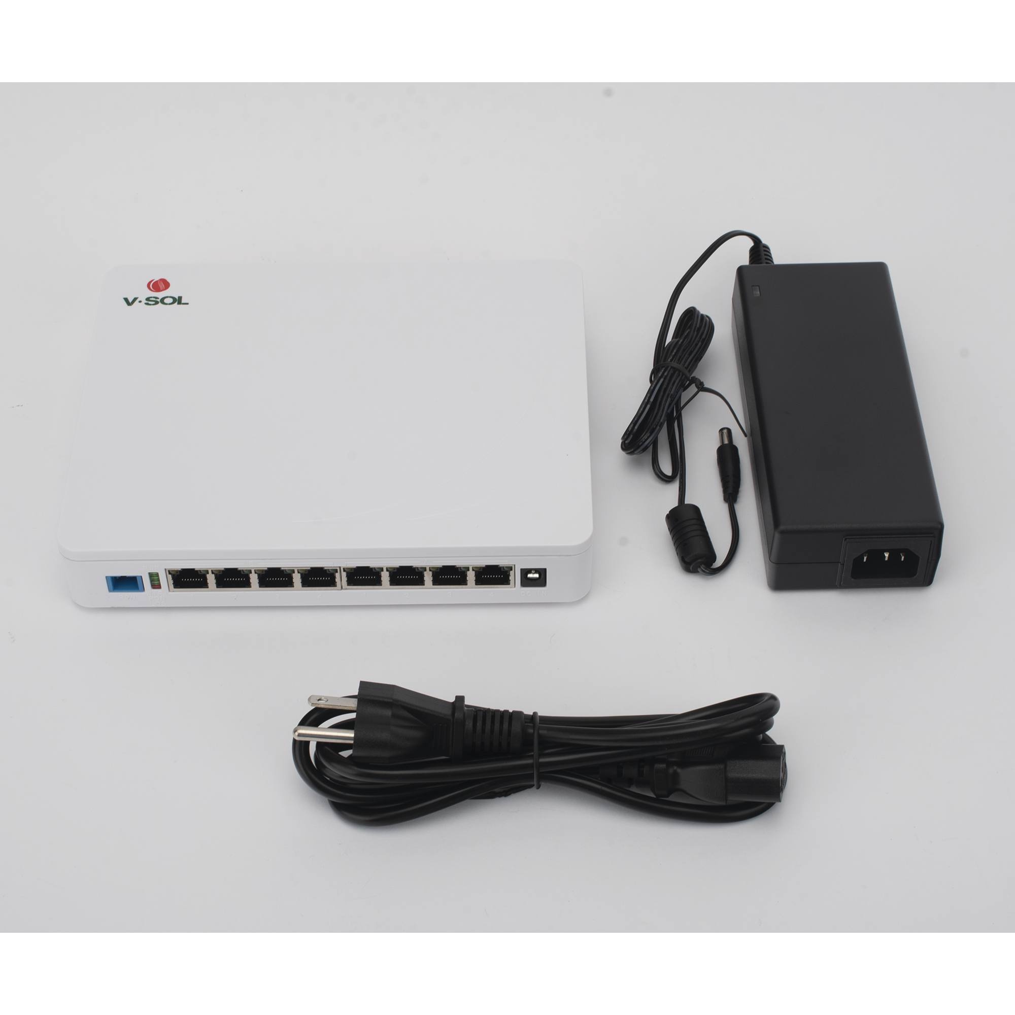 ONU Dual EPON/GPON 8 Puertos PoE 802.3at Gigabit Wi-Fi Doble banda 2.4 y 5 GHz 1 Puerto SC/UPC V-SOL ICT3310DPS-8G2NAC - Imagen 5