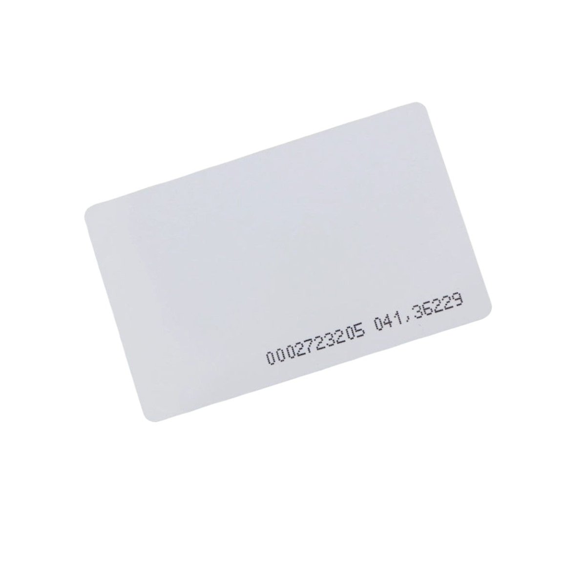 Tarjetas y TagsZKTECOIDCARD N - TK4100 - Modelo A16Tarjeta de Proximidad 125 kHz Chip TK4100 PVC Imprimible ZKTeco IDCARD N - SILYMX
