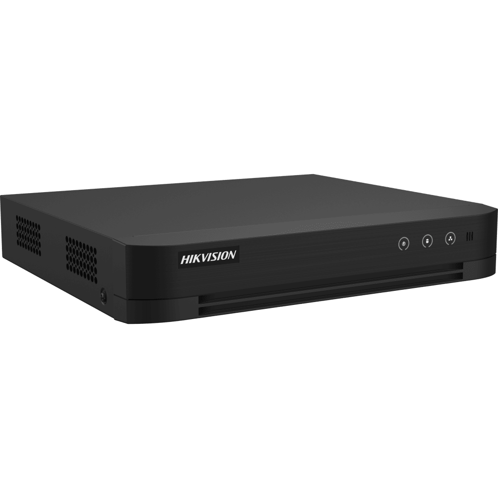 Videograbadoras Analógicas - TurboHD TVI / AHD / CVIHIKVISIONIDS-7204HQHI-M1/TDVR 4 Canales TurboHD + 2 IP 5MP Lite AcuSense Audio Bidireccional Hikvision IDS - 7204HQHI - M1/T - SILYMX