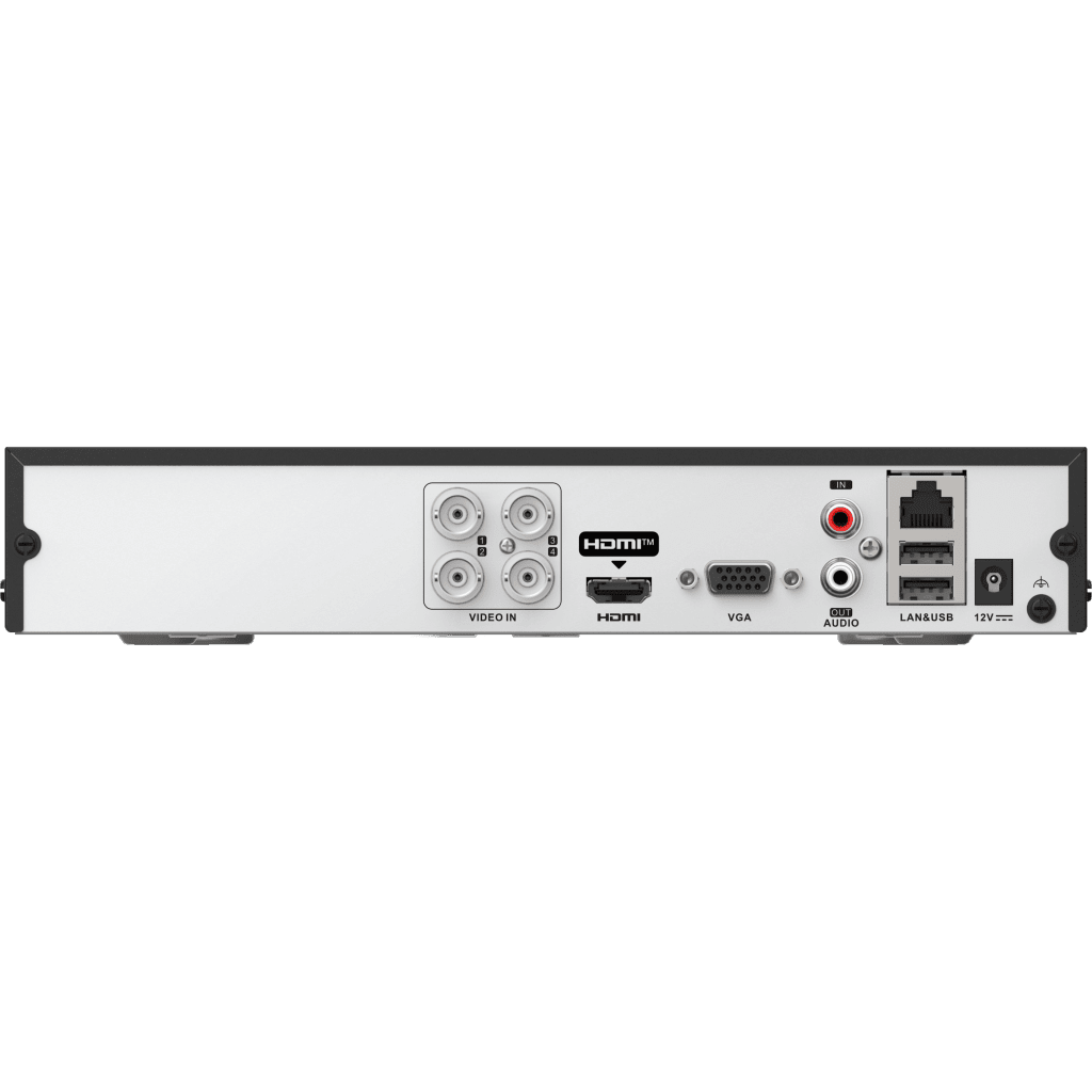 Videograbadoras Analógicas - TurboHD TVI / AHD / CVIHIKVISIONIDS-7204HQHI-M1/TDVR 4 Canales TurboHD + 2 IP 5MP Lite AcuSense Audio Bidireccional Hikvision IDS - 7204HQHI - M1/T - SILYMX