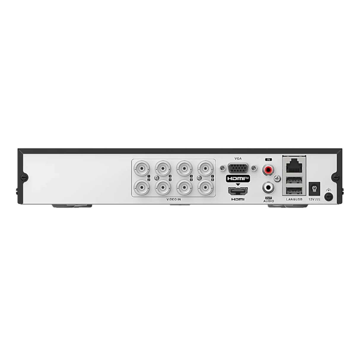 Videograbadoras Analógicas - TurboHD TVI / AHD / CVIHIKVISIONIDS-7208HQHI-M1/TDVR Hibrido 8 Canales TurboHD 4 IP 5MP Lite AcuSense Audio Bidireccional Hikvision IDS - 7208HQHI - M1/T - SILYMX