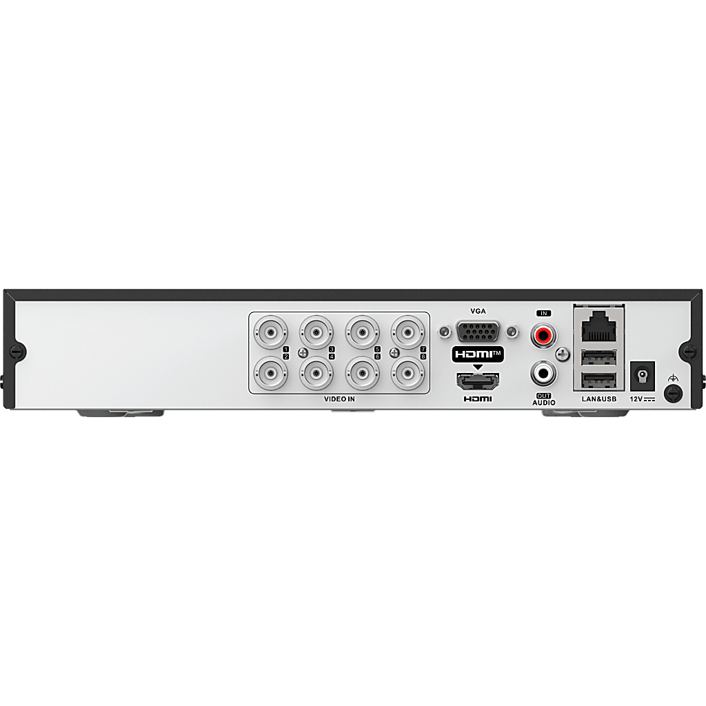 Videograbadoras Analogicas TurboHD TVI AHD CVIHIKVISIONIDS-7208HUHI-M1/TDVR Hibrido 8 Canales TurboHD + 8 IP 8MP 4K AcuSense Audio Bidireccional H.265+ Hikvision IDS - 7208HUHI - M1/T - SILYMX