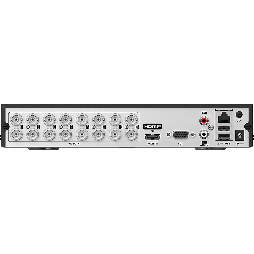 Videograbadoras Analógicas - TurboHD TVI / AHD / CVIHIKVISIONIDS-7216HQHI-M1/TDVR 16CH TurboHD + 8CH IP 5MP Lite AcuSense Audio Bidireccional 1HDD Hikvision IDS - 7216HQHI - M1/T - SILYMX