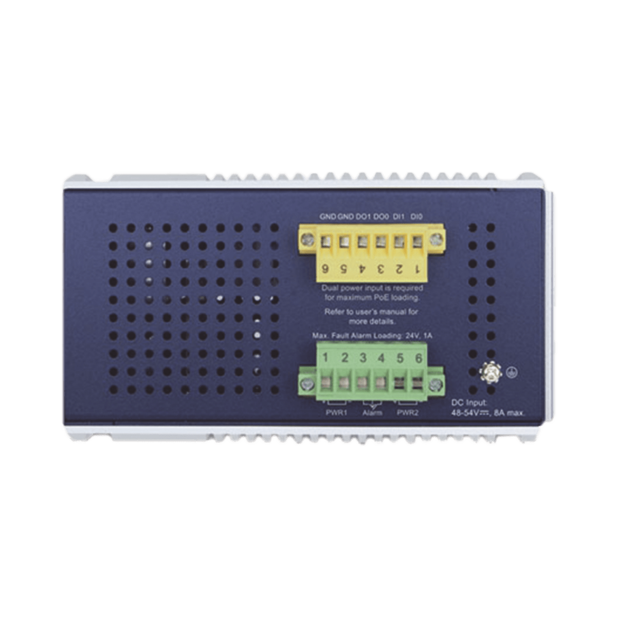Switches PoEPLANETIGS-6329-8UP2S2XSwitch Industrial Administrable Capa 3 8 Puertos PoE 802.3bt Gigabit 2 SFP 1G/2.5G 2 SFP+ 10G PLANET IGS - 6329 - 8UP2S2X - SILYMX