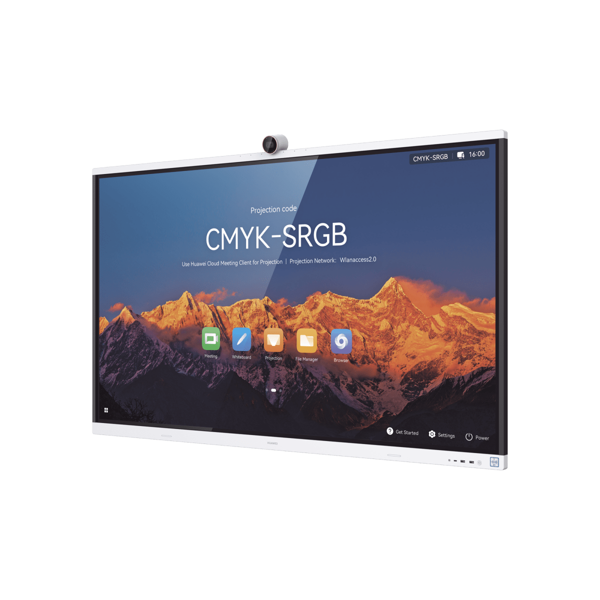Monitores PantallasHUAWEIIHS2-86SAPantalla Interactiva 86" 4K UHD Colaboración Wi - Fi 6 Cámara IA BYOM Harmony OS HUAWEI IdeaHub S2 IHS2 - 86SA - SILYMX