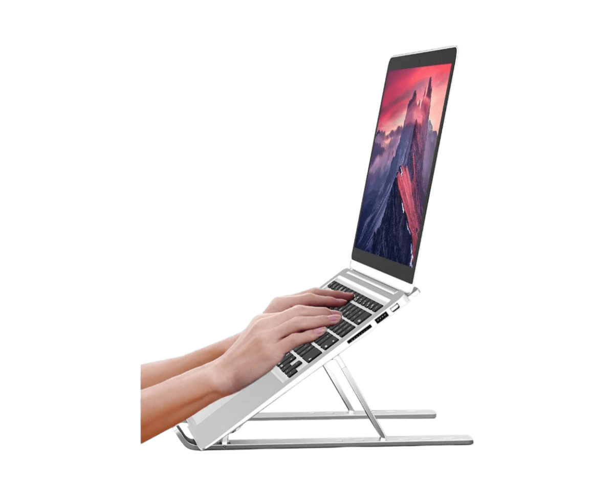 Accesorios para Computadora y SmartphonesUGREEN40289Soporte Portátil de Aluminio para Laptop 11 - 17.3" con 5 Niveles de Altura | UGREEN 40289 - SILYMX